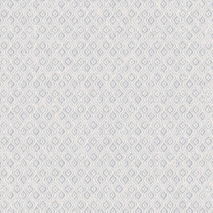 Schumacher Jaipur Linen Blue Wallpaper 1934