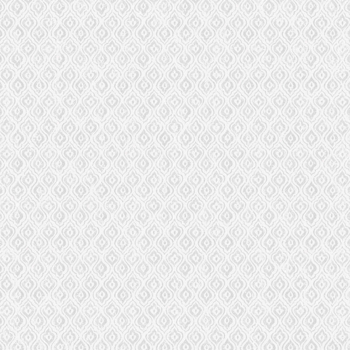 Schumacher Jaipur Linen Grey Wallpaper 1935