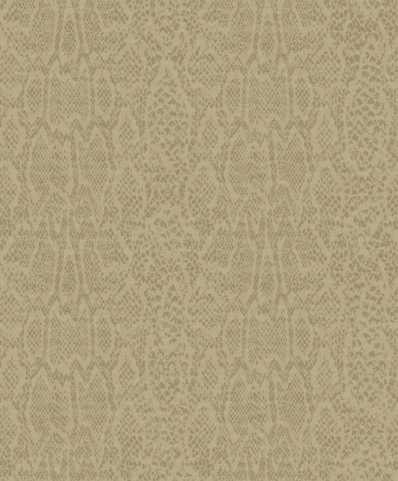 Seabrook Designs Skin Gold And Beige Wallpaper Sample 2010506