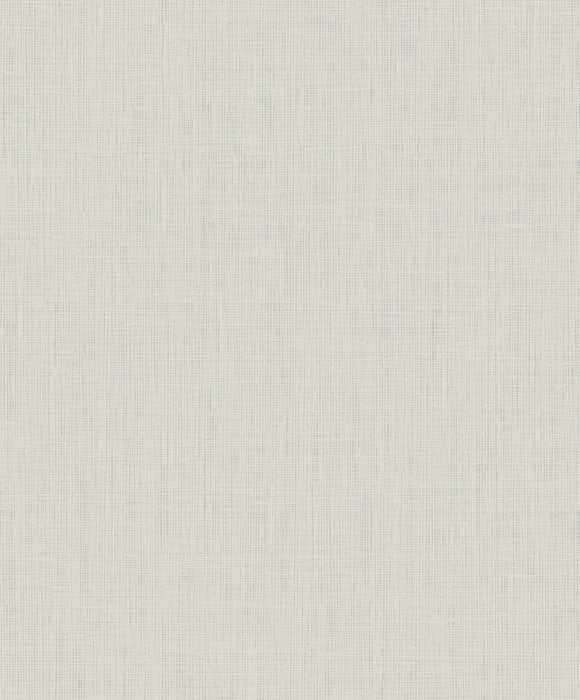 Seabrook Designs Elegant Burlap Powder Blue And Ivory Wallpaper Sample 2011402