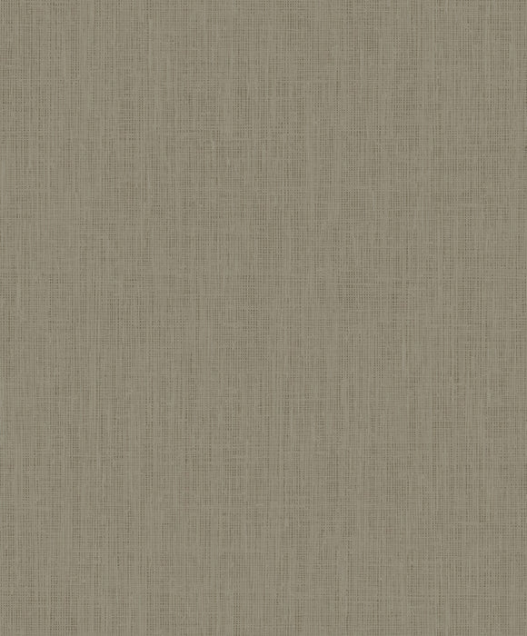 Seabrook Designs Elegant Burlap Beige And Silver Wallpaper Sample 2011416