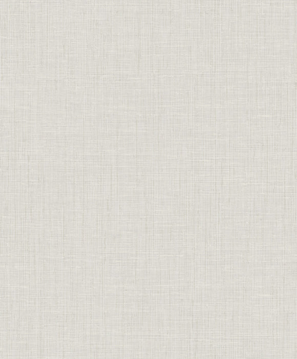 Seabrook Designs Elegant Burlap Silver And Beige Wallpaper Sample 2011417