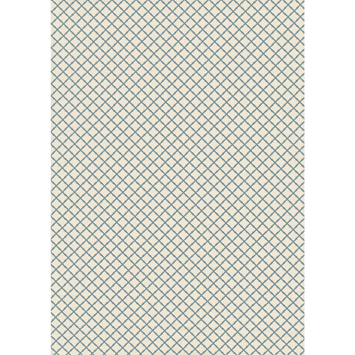 Lee Jofa Bamboo Trellis Blue Fabric 2020115.5.0