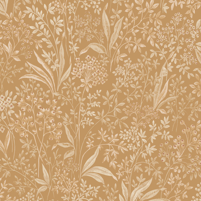Schumacher Nocturne Parchment Wallpaper 2022