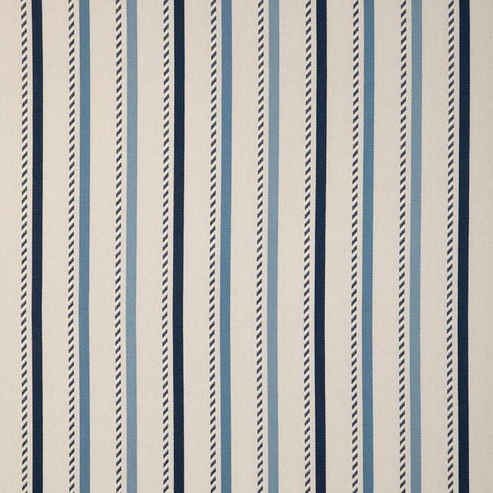 Lee Jofa Buxton Stripe Navy/Sky Fabric 2023106.550.0