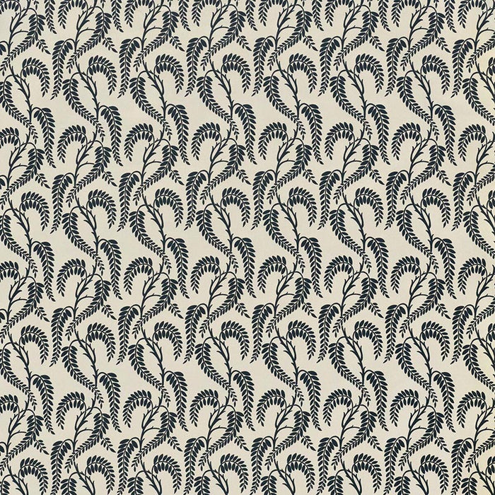 Lee Jofa Wisteria Navy On White Fabric 2023134.51.0