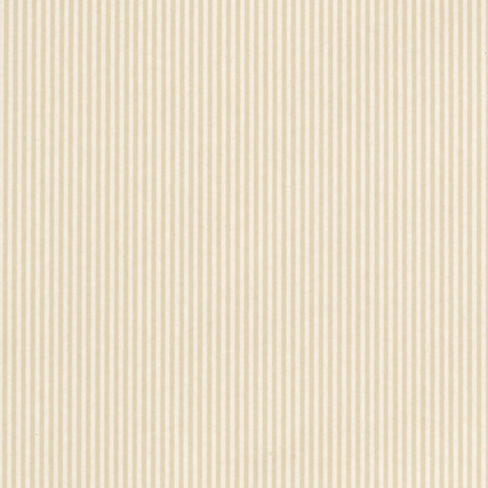 Schumacher Newport Stripe Oyster Wallpaper Sample 203790