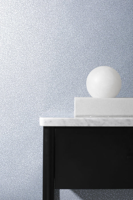 Seabrook Designs Mica Texture Slate & Silver Glitter Wallpaper Sample 2231622