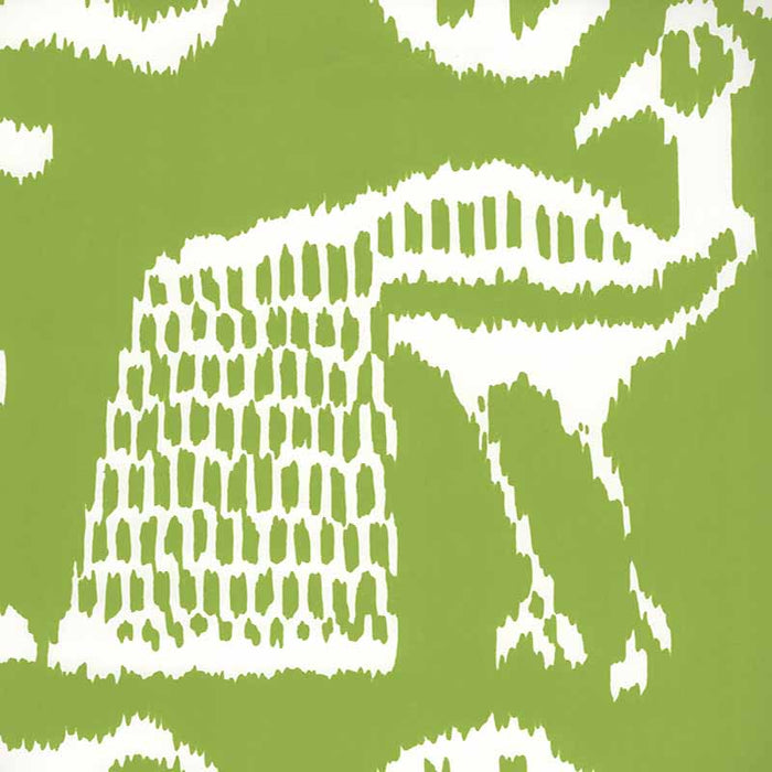 China Seas Bali Ii Lime Green Wallpaper Sample 2430-54WP