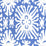 China Seas Sigourney Reverse Small Scale Royal Blue Wallpaper Sample 2485WP-13