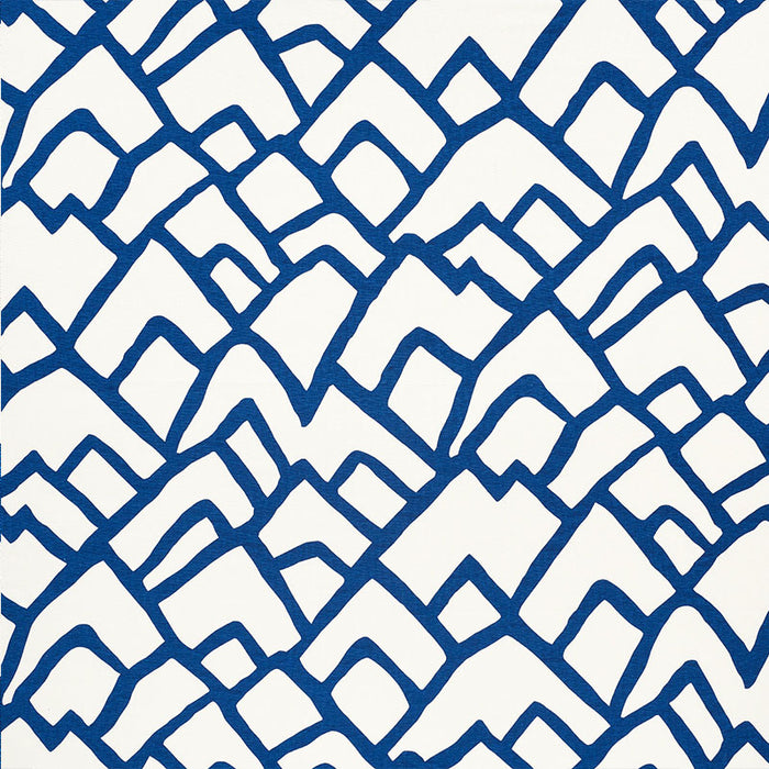 Schumacher Zimba Marine Fabric 2644334