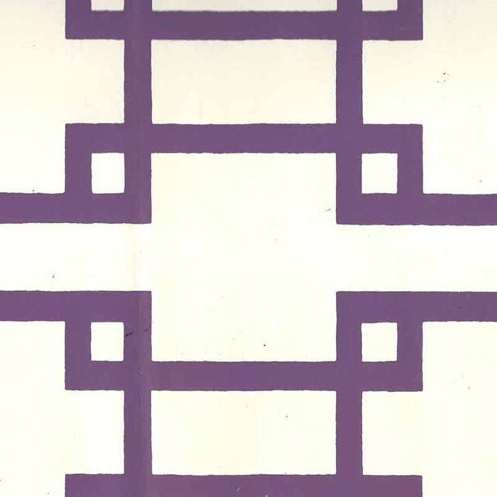 Quadrille Brighton Purple Wallpaper Sample 300407OWP