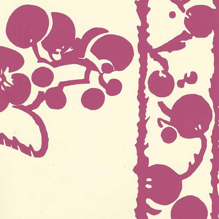 China Seas Hawthorne Magenta Wallpaper Sample 3010-13WP