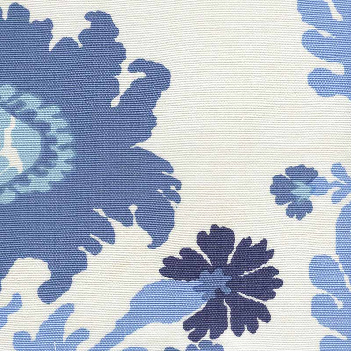 Quadrille Henriot Floral Blues Fabric 302047FLC