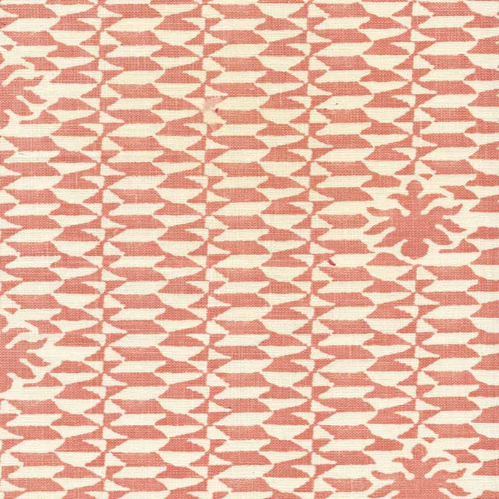 Quadrille Carlo Ii Terracotta Fabric 302242F