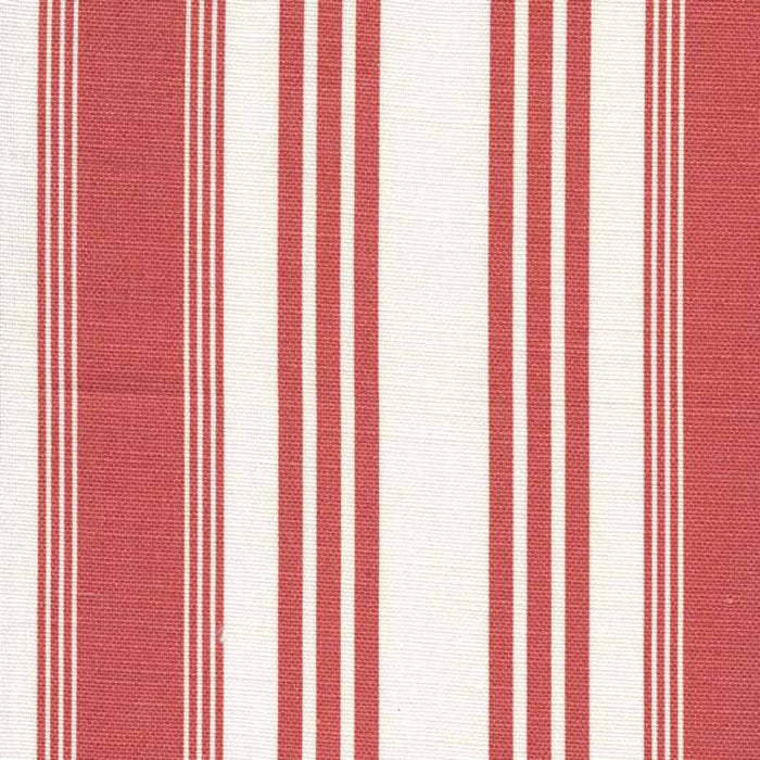 Quadrille Lane Stripe New Shrimp Fabric Sample 302741F