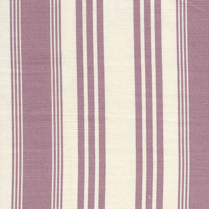 Quadrille Lane Stripe Lilac Fabric Sample 302744F