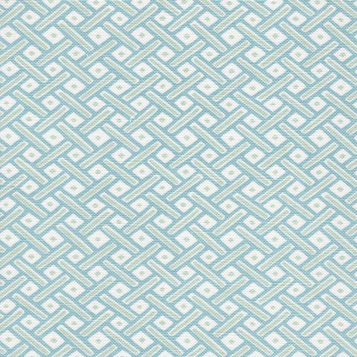 Quadrille Litchfield Pale Aqua Blue Fabric Sample 303730F-01LC