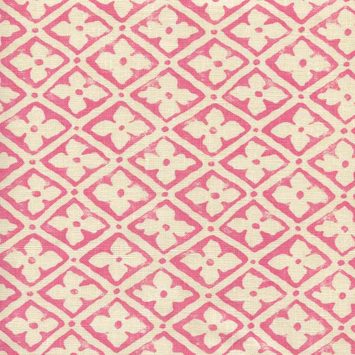 Quadrille Puccini Pink Fabric Sample 306330F-02