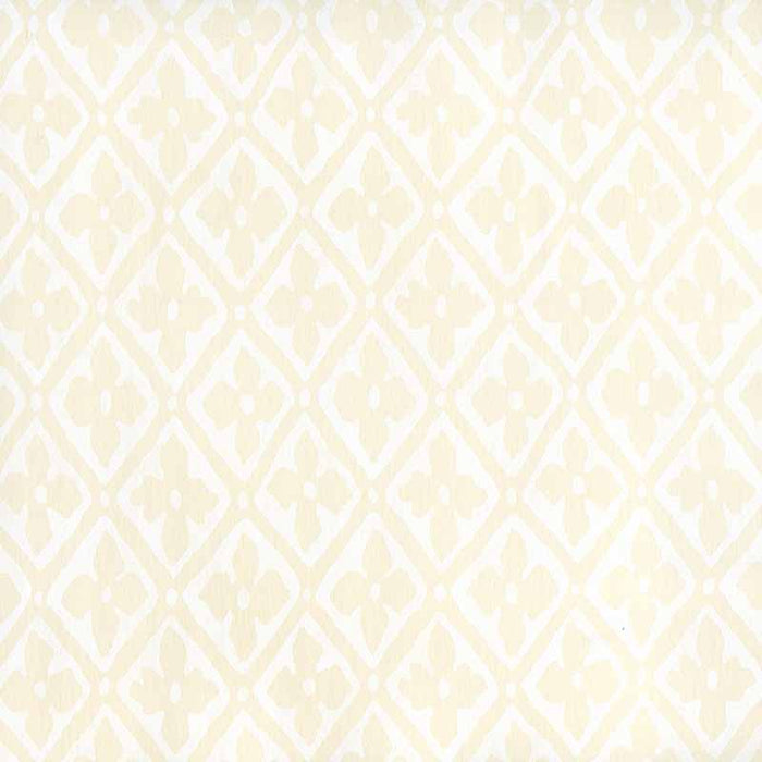 Quadrille Puccini White Wallpaper Sample 306330W-00