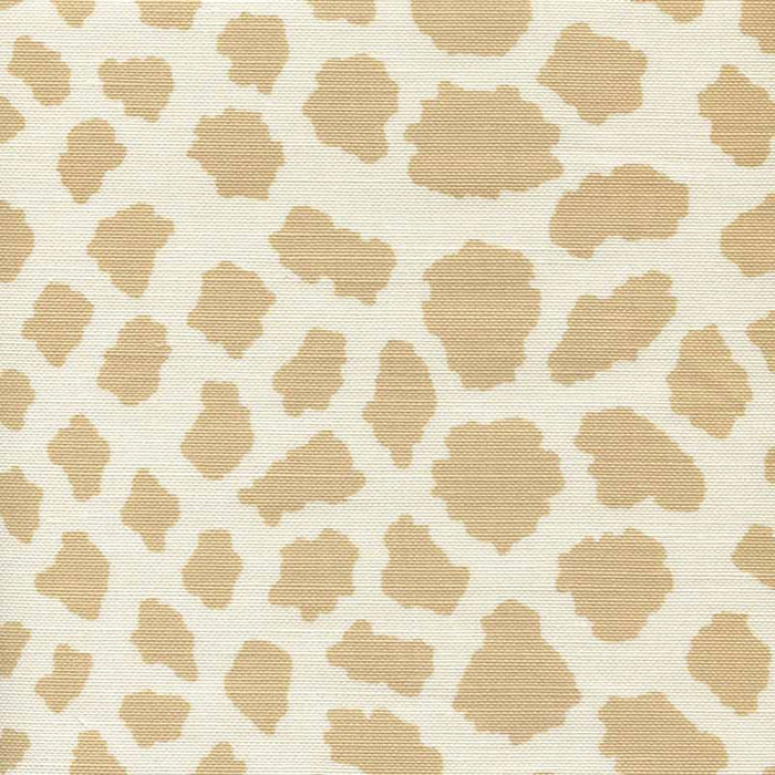Quadrille Cheetah Beige Fabric Sample 306360F-01