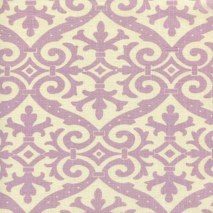 Quadrille French Damask Soft Lavender Fabric 306490F-05