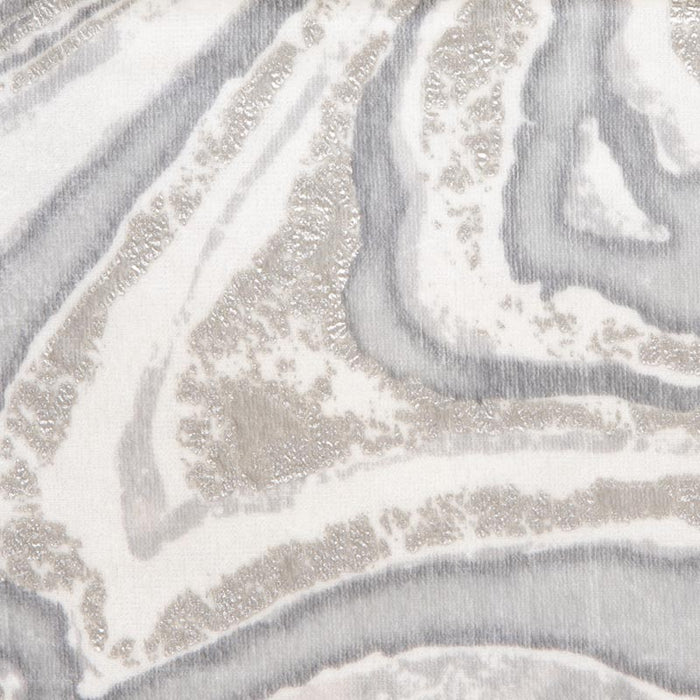 Holly Hunt Great Plains Marbled Grey Pearl Fabric Sample 3235/03