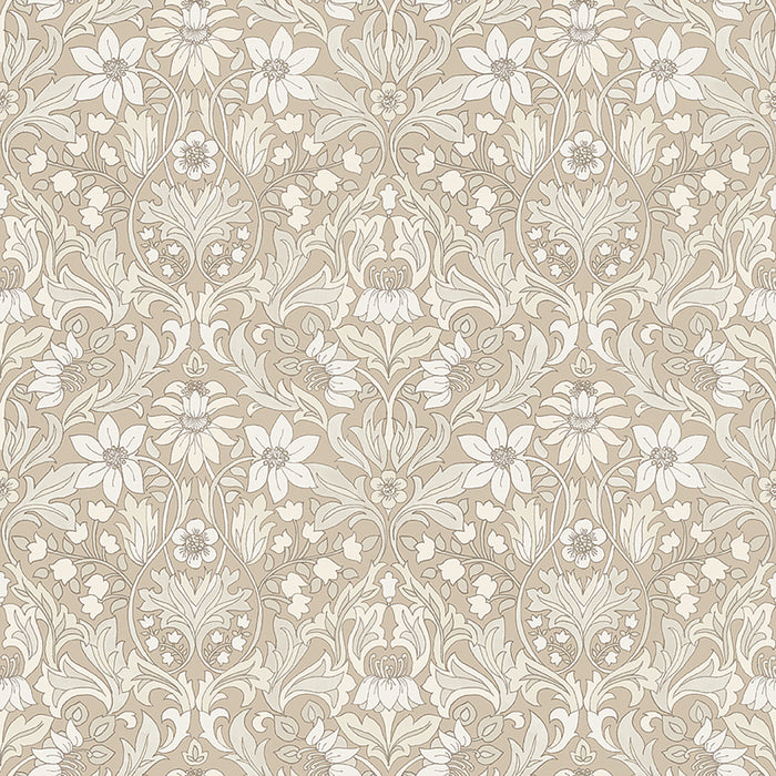 Schumacher BlomsterfroJd Natural Wallpaper 3293