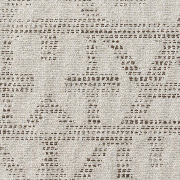 Holly Hunt Great Outdoors On the Fence White Chocolate Fabric Sample 343/04