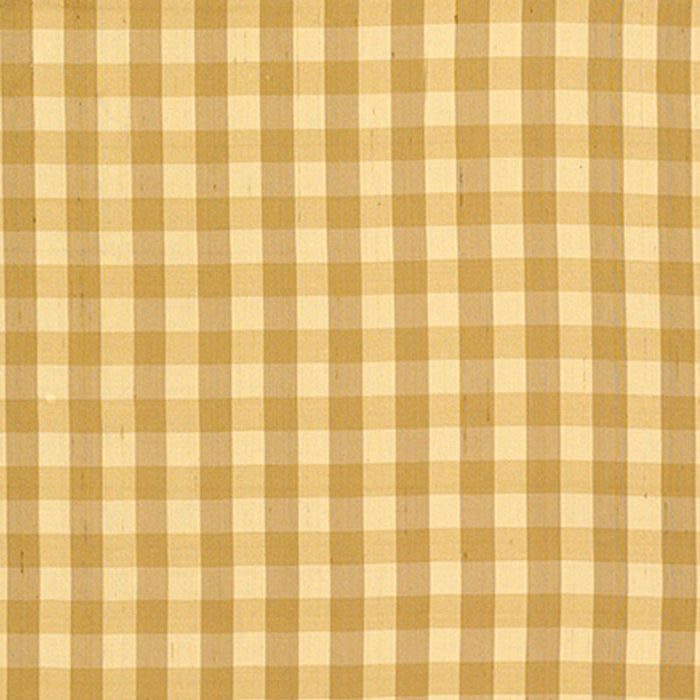 Schumacher Inglebury Silk Check Coin Fabric 3439001