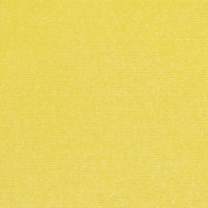 Holly Hunt Great Outdoors Aqua Velvet III Lemon Fabric Sample 350/16