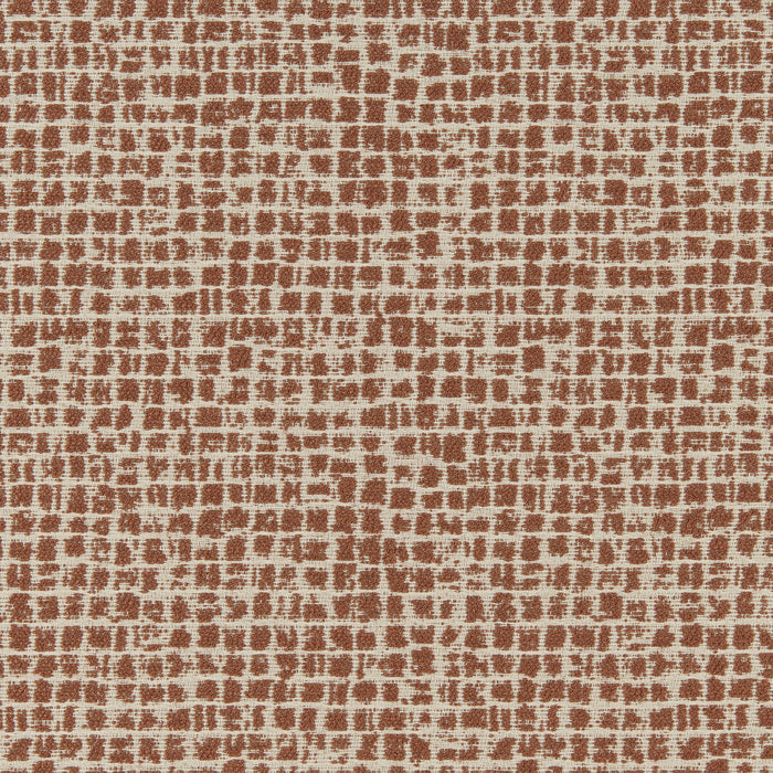 Kravet Contract Zen Grid Clay Fabric 37365.24.0
