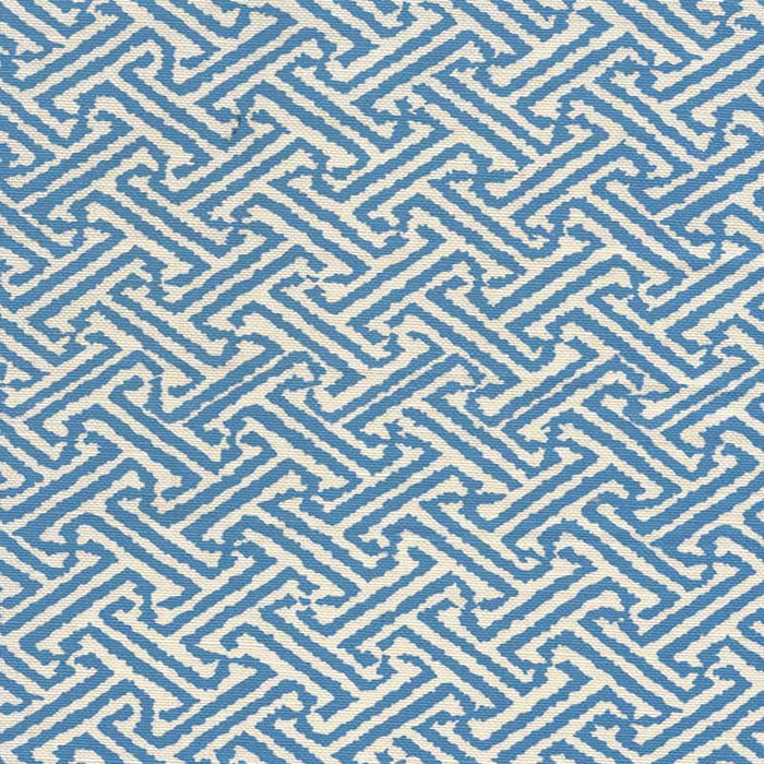 China Seas Java Java French Blue Fabric Sample 4010-15