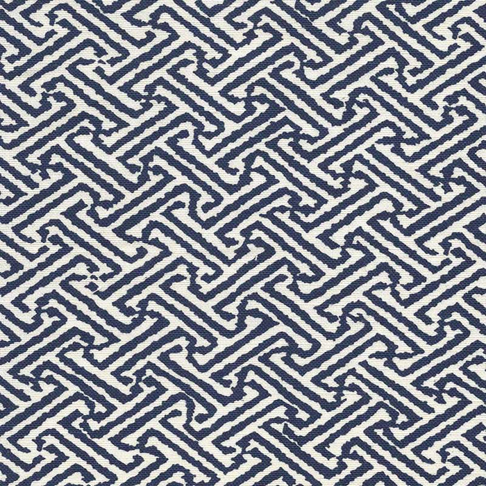 China Seas Java Java Navy On Tint Fabric 4010-18