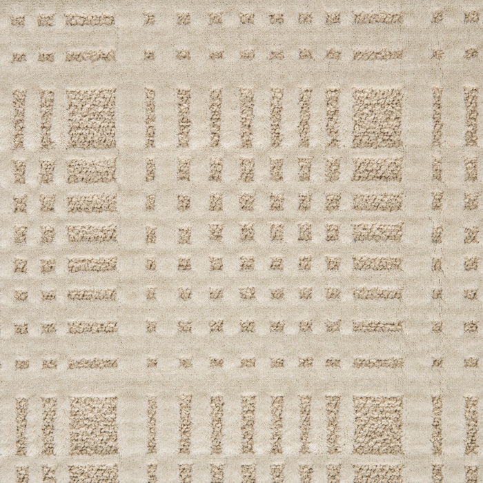 Holly Hunt Great Outdoors Soft Plaid Malibu Sand Fabric 416/02