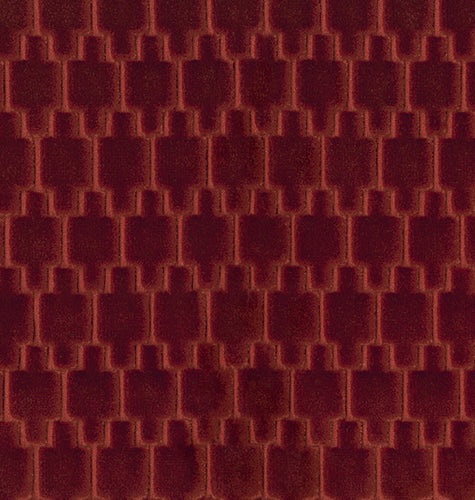 Brentano Graviata Iron Rust Fabric Sample 4258-08