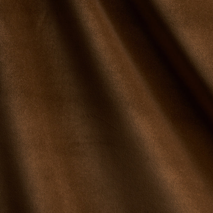 Schumacher Gainsborough Velvet Sepia Fabric 42887