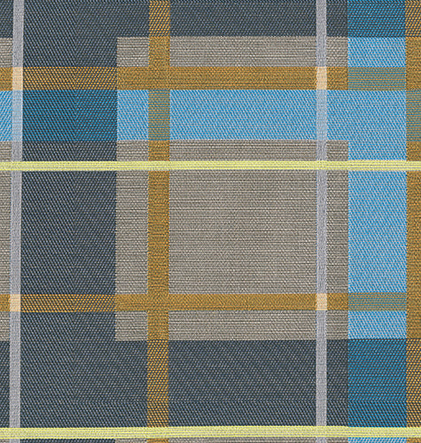 Brentano Quadrant Cobalt Fabric Sample 4575-05