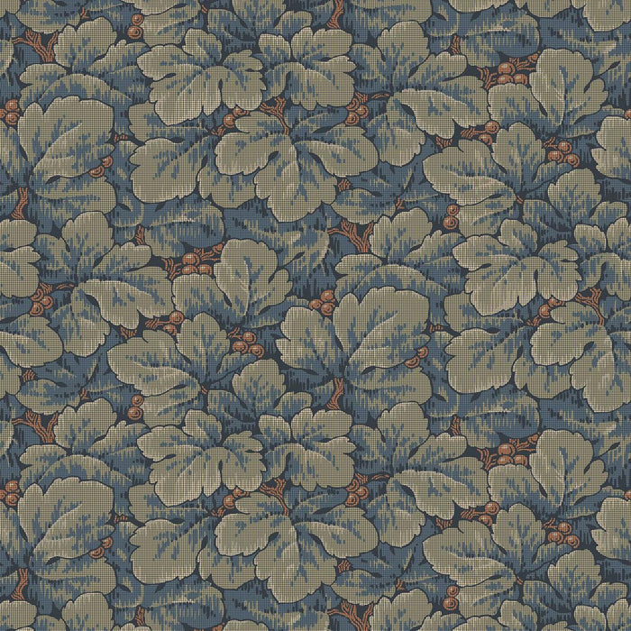 Schumacher Waldemar Blue And Green Wallpaper 4587