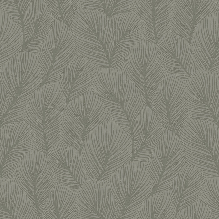 Schumacher Pine Tree Sage Wallpaper 4704