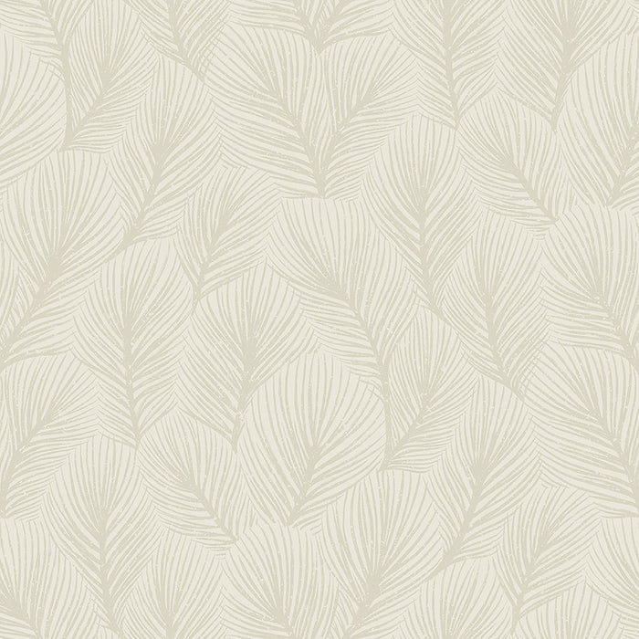 Schumacher Pine Tree Natural Wallpaper 4706