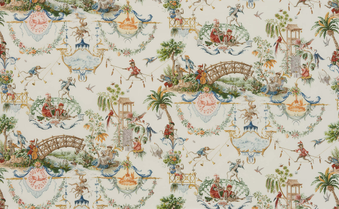 Le Manach La Singerie Original Fabric Sample L4552001