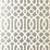 Schumacher Imperial Trellis Silver Wallpaper Sample 5003362