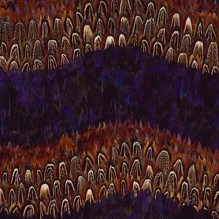 Schumacher Avalon Ultramarine Wallpaper Sample 5003960