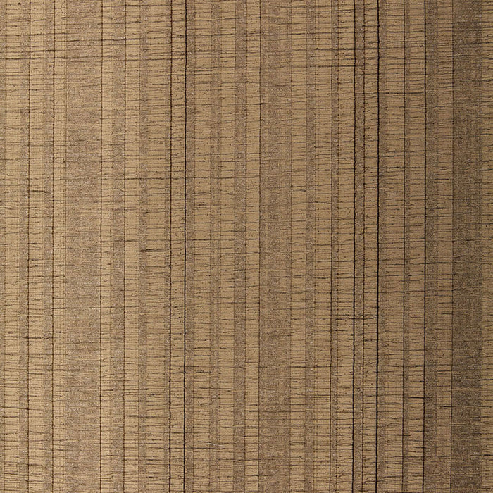 Schumacher Origami Stripe Sable Wallpaper 5005733