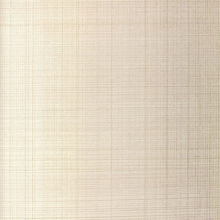 Schumacher Brushed Plaid Oyster Wallpaper Sample 5005782