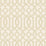 Schumacher Imperial Trellis II Sand / Ivory Wallpaper 5005802