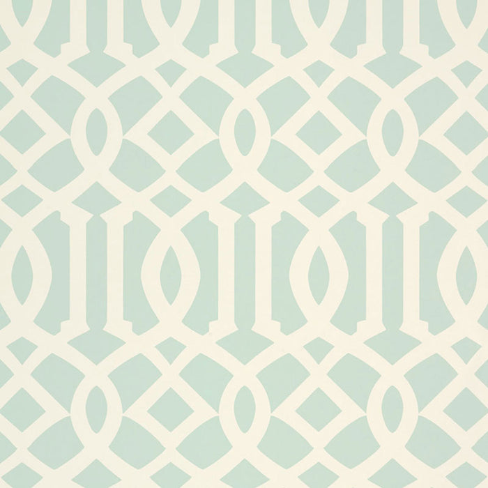 Schumacher Imperial Trellis II Mineral Wallpaper Sample 5005805