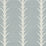 Schumacher Acanthus Stripe Sisal Chambray Wallpaper Sample 5006056