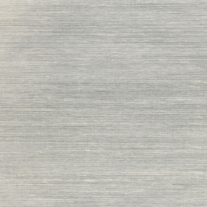 Schumacher Haiku Sisal Charcoal Wallpaper Sample 5006864